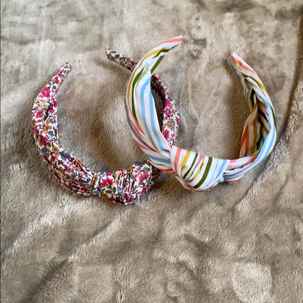 J.Crew knot headbands (set)